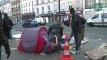 À Paris, les camps de migrants gonflent après le démantèlement de la "jungle" de Calais