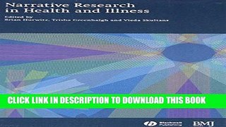 [READ] EBOOK Narrative Research in Health and Illness BEST COLLECTION