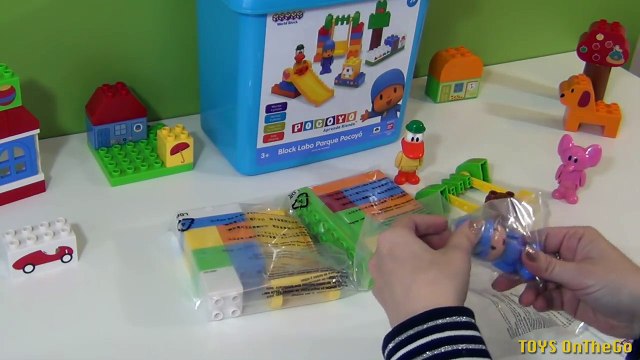 Pocoyo Park NEW Block Labo World Block Bandai - Juguetes de Pocoyo