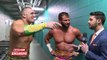 The Hype Bros get cheesy after qualifying for Survivor Series: SmackDown LIVE Fallout, Oct. 25, 2016
