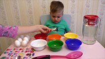 ★ СВИНКА ПЕППА делаем яйца с сюрпризом Coloring Easter Eggs with Peppa Pig Stickers