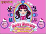 ♥ - MONSTER HIGH - BABY BARBIE MONSTER HIGH COSTUMES GAME - DRESS UP GAMES
