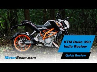 KTM Duke 390 India Review - MotorBeam