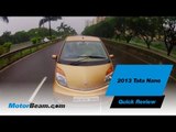 Tata Nano Review | MotorBeam