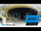 Land Rover Discovery 4 - 0-100 km/hr | MotorBeam