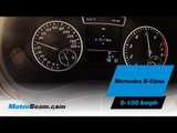 Mercedes B-Class 0-100 km/hr | MotorBeam