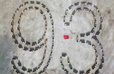 3. havalimanında 29 Ekim'e yakışır kutlama