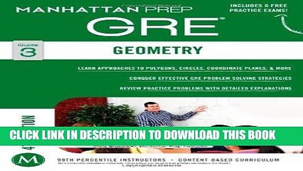 Best Seller GRE Geometry (Manhattan Prep GRE Strategy Guides) Free Read