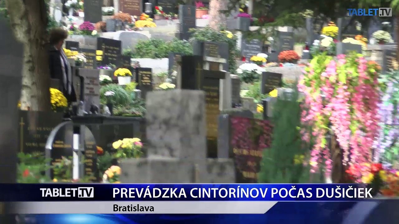 BRATISLAVA: Na cintoríny už prichádzajú tisíce ľudí