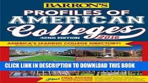 Ebook Profiles of American Colleges 2016 (Barron s Profiles of American Colleges) Free Read