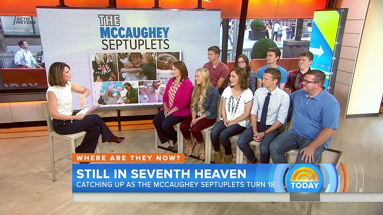 Voici à quoi ressemble les premiers septuplés à avoir survécu 18 ans plus tard