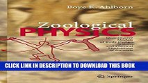 Ebook Zoological Physics: Quantitative Models of Body Design, Actions, and Physical Limitations of