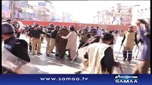 Police baton charge, tear gas PTI, AML workers in Rawalpindi