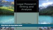 Big Deals  Legal research, writing, and analysis  Best Seller Books Most Wanted