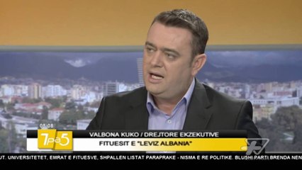 7pa5 - Fituesit e "Leviz Albania" - 6 Tetor 2016 - Show - Vizion Plus