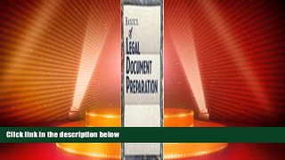 Big Deals  Basics of Legal Document Preparation  Best Seller Books Best Seller