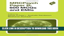 [PDF] Mrcpsych Paper B - 600 Mcqs and Emis (Postgrad Exams) Full Online