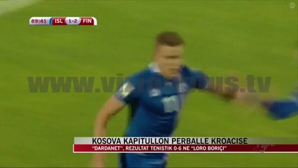 Kosova kapitullon përballë Kroacisë - News, Lajme - Vizion Plus