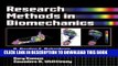 Ebook Research Methods in Biomechanics Free Read
