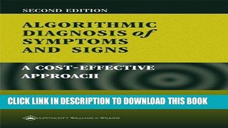 [READ] EBOOK Algorithmic Diagnosis of Symptoms and Signs: A Cost-Effective Approach BEST COLLECTION
