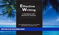 Books to Read  Effective Writing: A Handbook with Stories for Lawyers  Best Seller Books Most Wanted