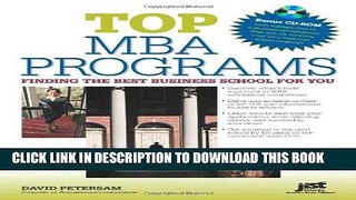 Best Seller Top MBA Programs W/CD-ROM: Finding the Best Business School for You Free Read