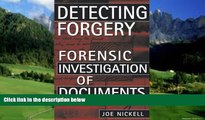 Books to Read  Detecting Forgery: Forensic Investigation of Documents  Best Seller Books Most Wanted