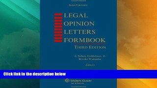 Big Deals  Legal Opinion Letters Formbook, Third Edition  Best Seller Books Most Wanted