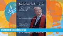 Big Deals  Expanding the Horizons: On Active Service in Law and Education  Full Ebooks Best Seller