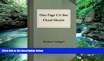 Big Deals  One Page Bar   Law School Cheat Sheets - CONTRACTS  Full Ebooks Most Wanted