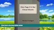 Books to Read  One Page CA Bar Cheat Sheets -EVIDENCE  Full Ebooks Best Seller