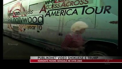 Publikohet video shokuese e Trump - News, Lajme - Vizion Plus