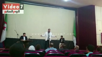 على الهلباوى يحيى أولى حفلات معرض الكتاب بالجزائر