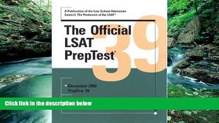 Books to Read  The Official LSAT PrepTest 39  Full Ebooks Best Seller