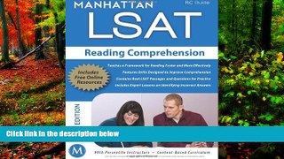 Deals in Books  Manhattan LSAT Reading Comprehension Strategy Guide, 3rd Edition (Manhattan LSAT