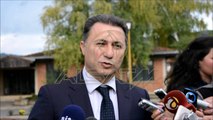 Gruevski: Nuk do t’i mbështesim ligjet për PSP-në