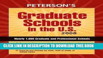 Best Seller Graduate Schools in the U.S. 2008 (Peterson s Graduate Schools in the U.S) Free Read