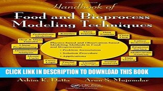 Ebook Handbook of Food and Bioprocess Modeling Techniques (Food Science and Technology) Free Read