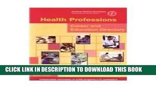 Ebook Health Professions Career and Education Directory 2003-2004 (Health Care Career Directory)