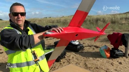 Trait de côte : Des drones survolent le littoral (Vendée)