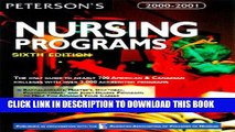 Best Seller Peterson s Guide to Nursing Programs (Peterson s Guide to Nursing Programs, 6th ed)