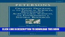 Ebook Grad Guides BK4: Physical Scis   Math/Ag Scis 2007 (Peterson s Graduate Programs in the