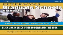 Best Seller DecisionGuides Grad Sch in US 2005 (Peterson s Graduate Schools in the Us) Free Download