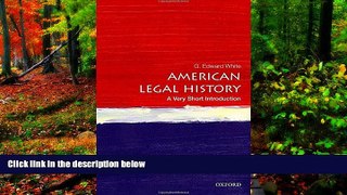 Full Online [PDF]  American Legal History: A Very Short Introduction (Very Short Introductions)