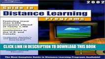 Best Seller Distance Learning Programs 2002 (Peterson s Guide to Distance Learning Programs, 2002)