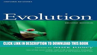 Ebook Evolution (Oxford Readers) Free Read