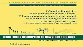 Ebook Modeling in Biopharmaceutics, Pharmacokinetics and Pharmacodynamics: Homogeneous and