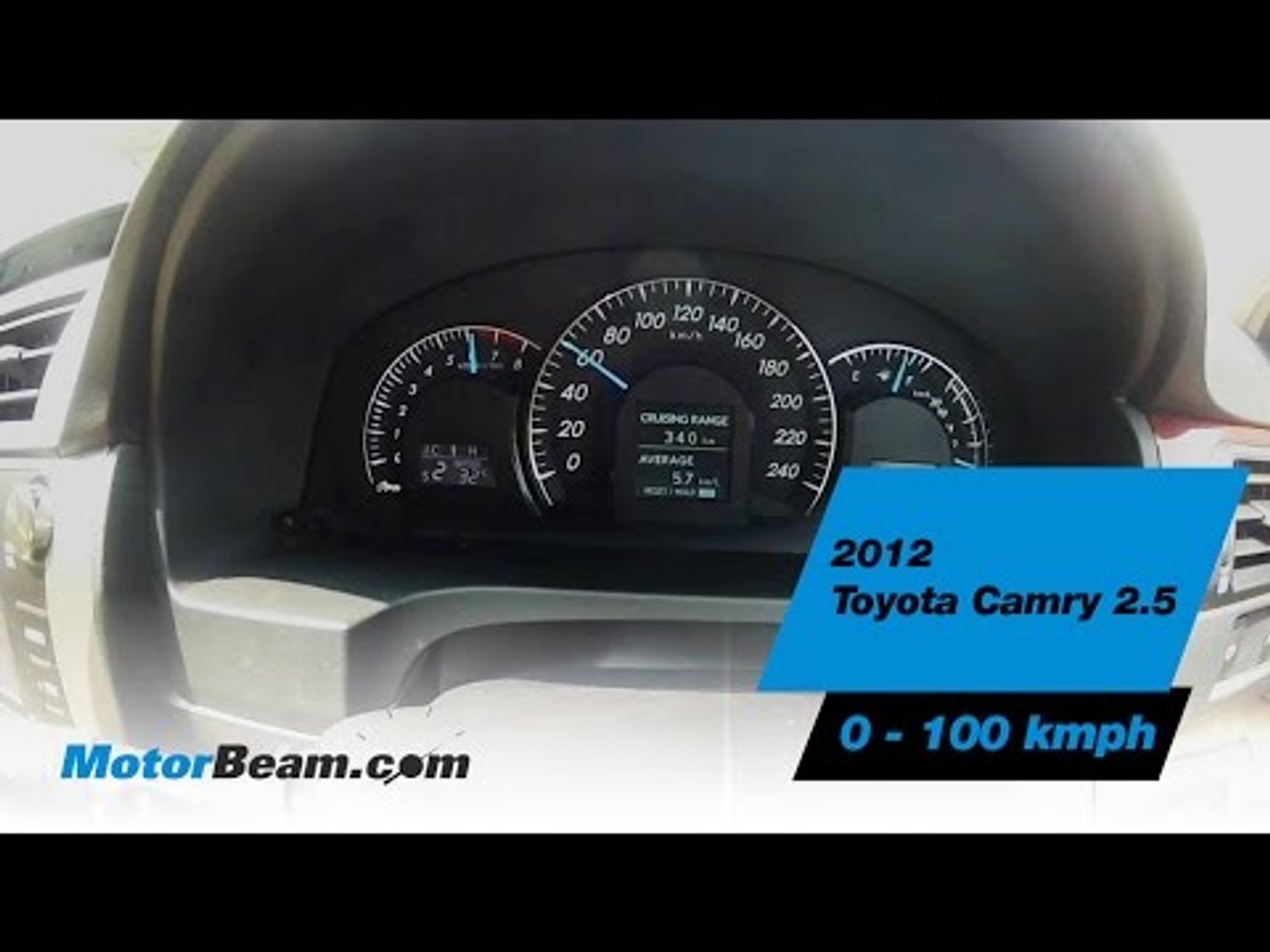 Toyota Camry 2 5 0 100 Km Hr Motorbeam Video Dailymotion