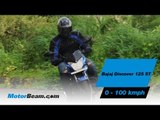 Bajaj Discover 125 ST - 0-100 km/hr | MotorBeam