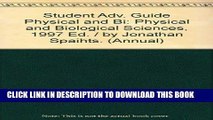 Ebook Student Advantage Guide to the Best Graduate Programs: Physical And Biological S ciences